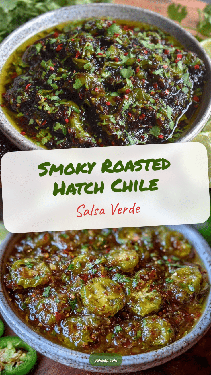 roasted Hatch chile salsa verde recipe
