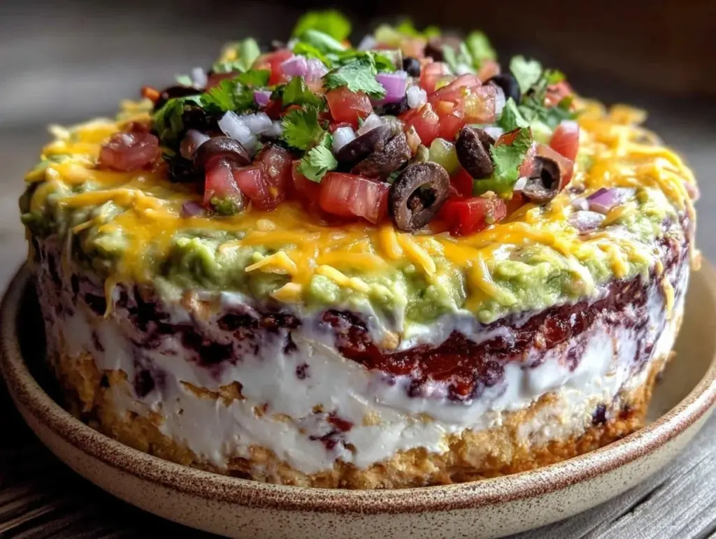 seven-layer taco dip - featured image