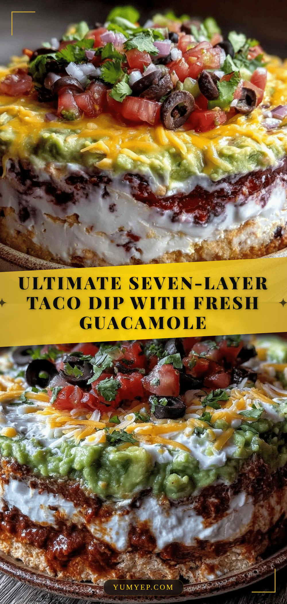 seven-layer taco dip recipe
