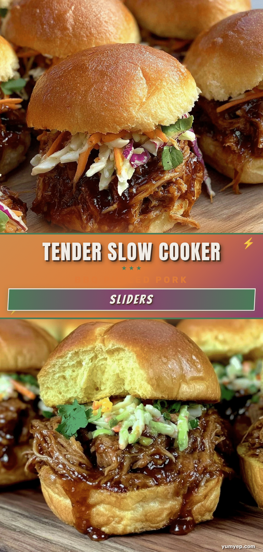 slow cooker bbq pulled pork sliders recipe