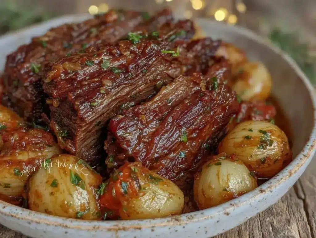 slow cooker Mississippi pot roast - featured image