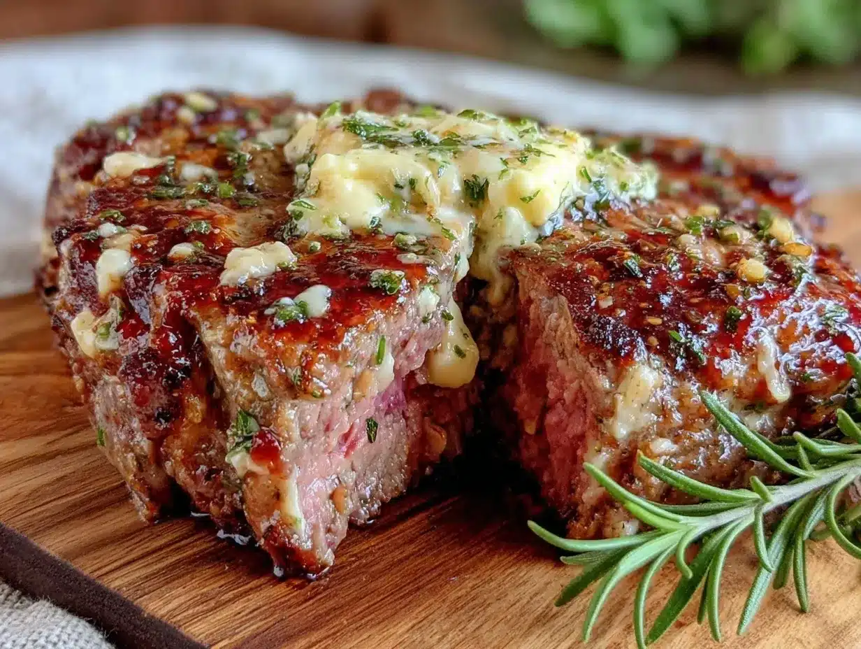 whiskey glazed ribeye steak preparation steps
