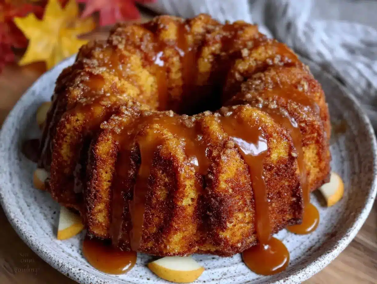 brown butter apple cider donut cake preparation steps