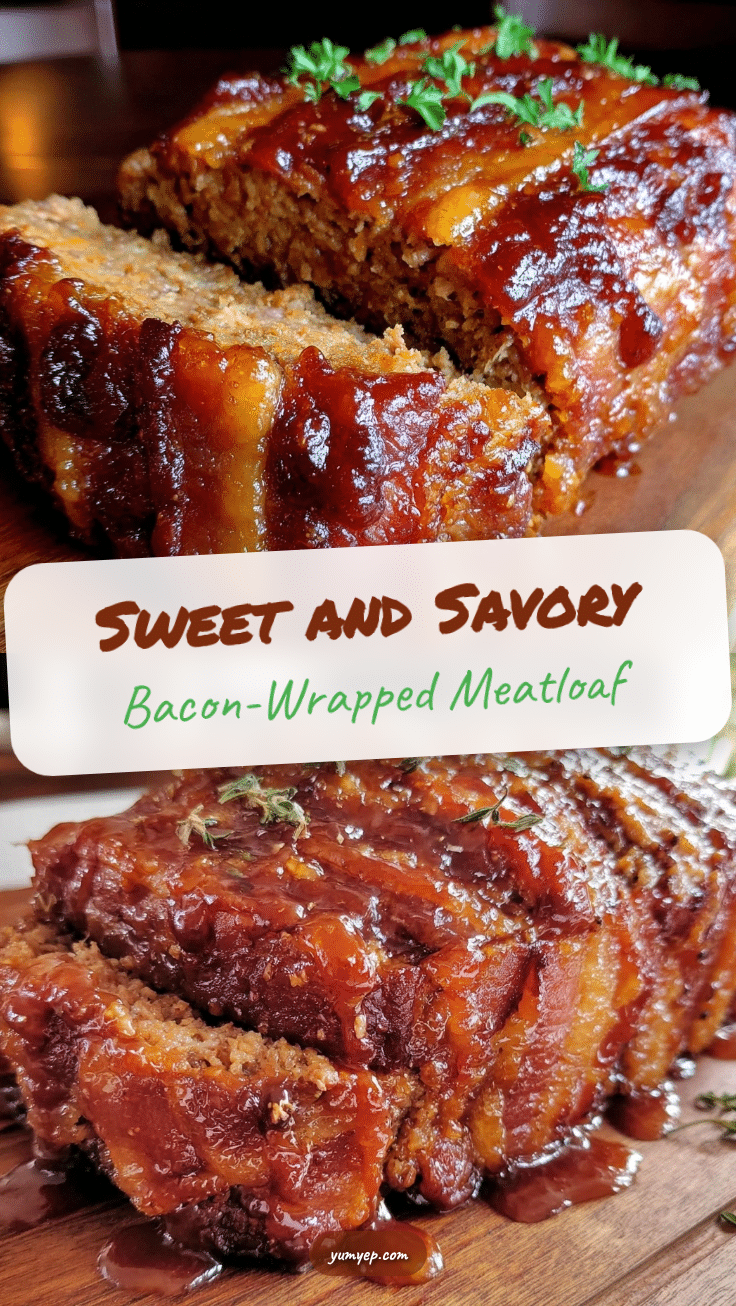 brown sugar bacon-wrapped meatloaf recipe
