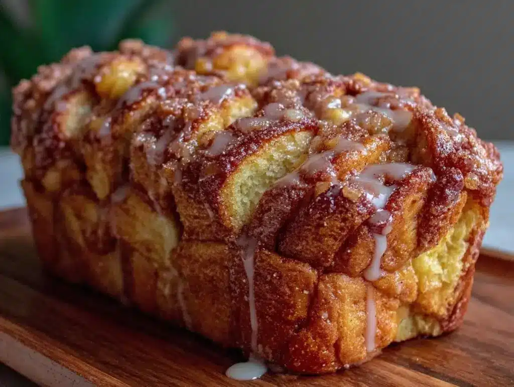 cozy apple fritter pull-apart bread - featured image
