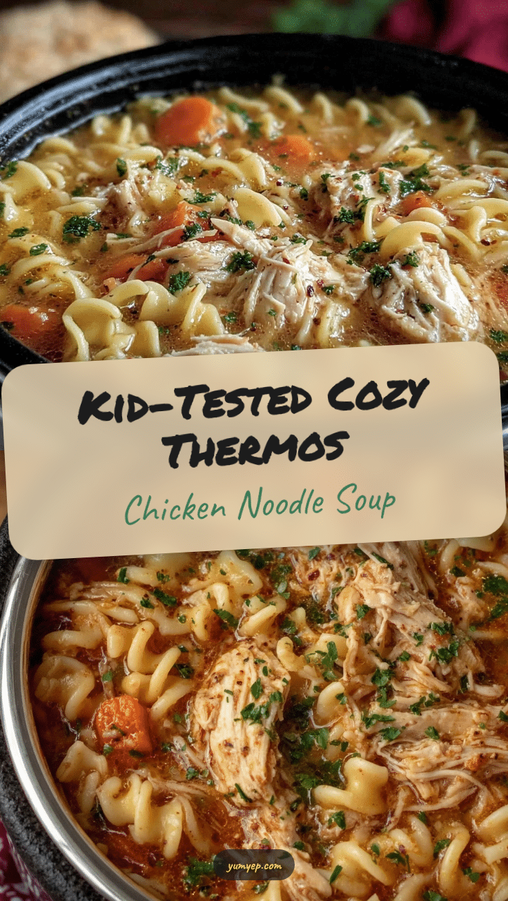 cozy thermos chicken noodle soup recipe