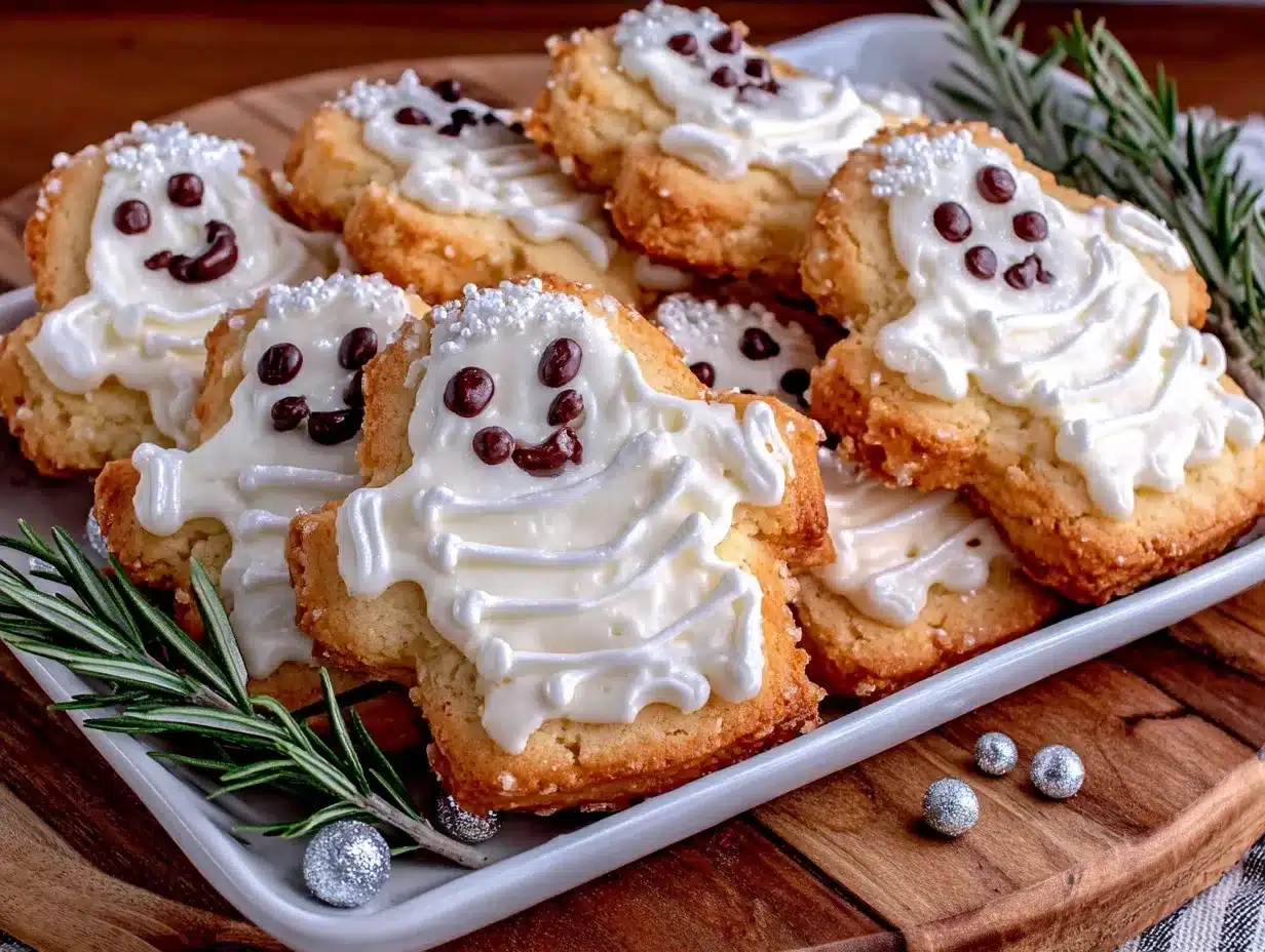cream cheese halloween sugar cookies preparation steps