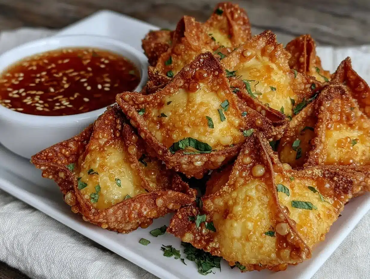 crispy jalapeño popper wontons preparation steps