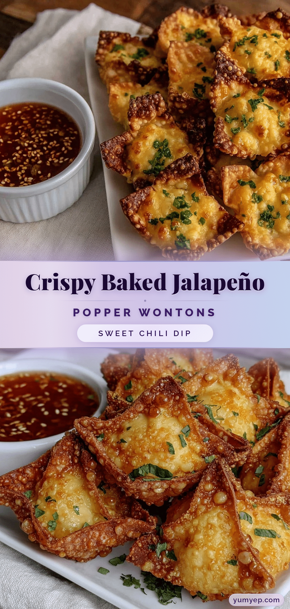 crispy jalapeño popper wontons recipe