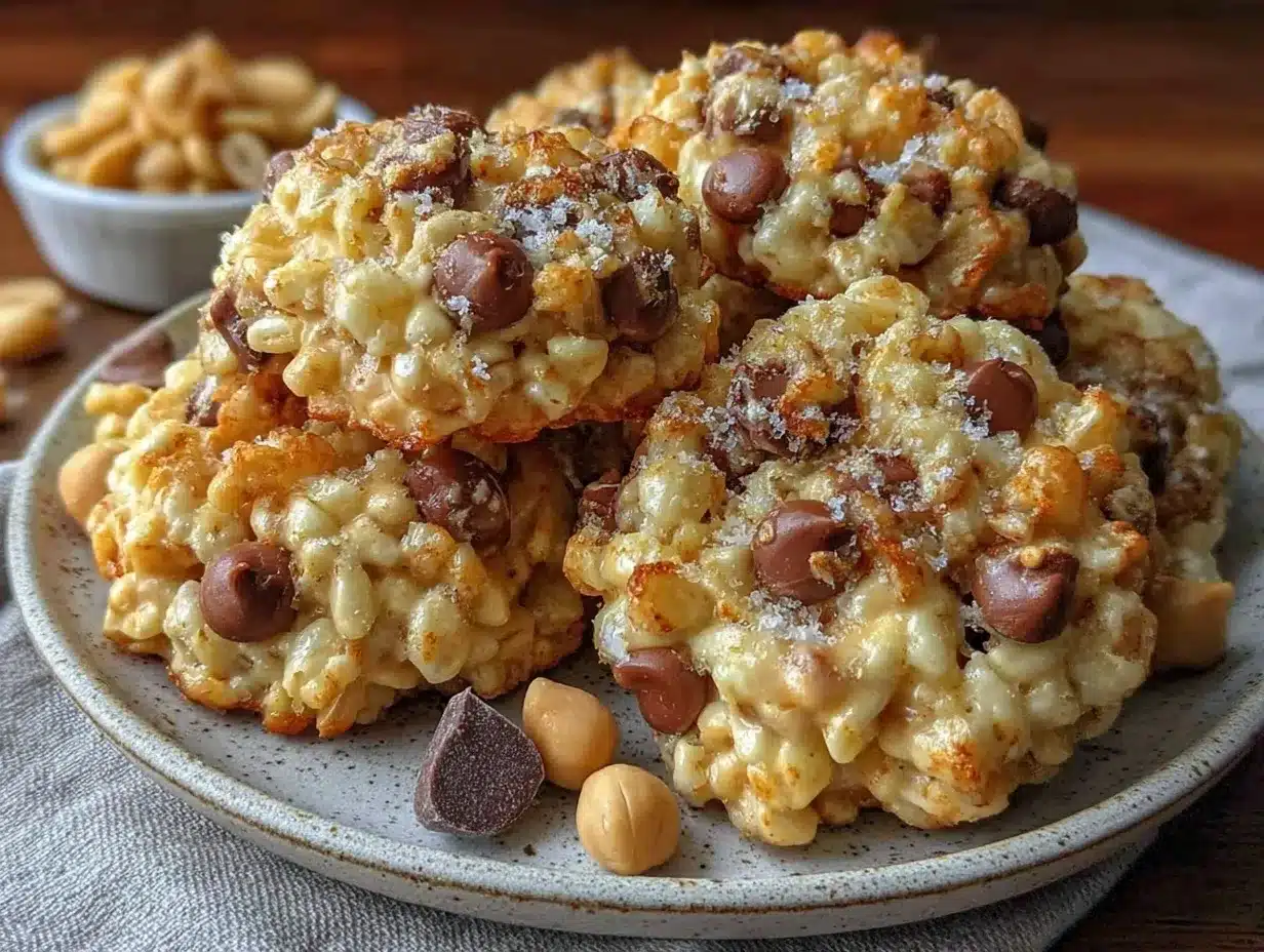 crispy no-bake avalanche cookies preparation steps
