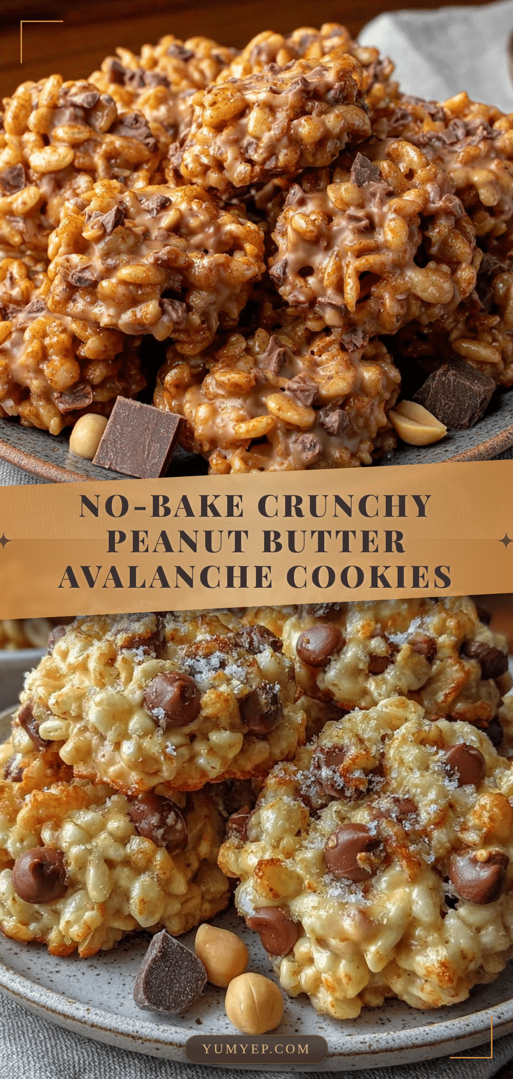 crispy no-bake avalanche cookies recipe