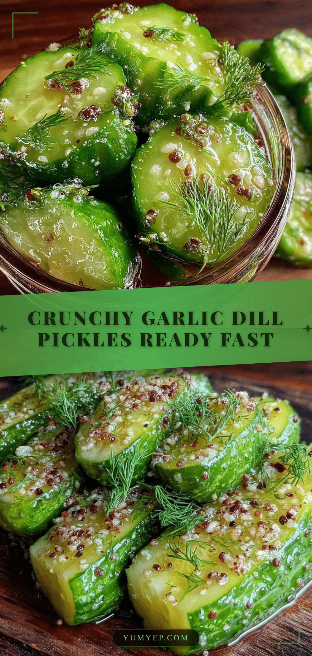 crunchy garlic dill refrigerator pickles recipe