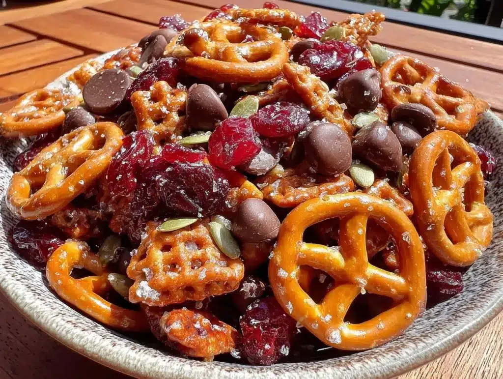 easy 5-ingredient homemade lunchbox trail mix - featured image