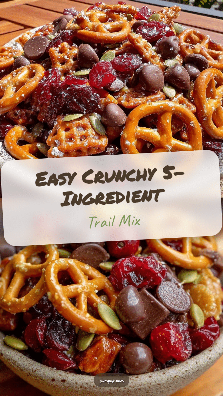 easy 5-ingredient homemade lunchbox trail mix recipe