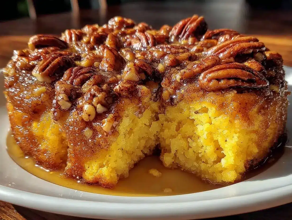 easy pumpkin dump cake preparation steps
