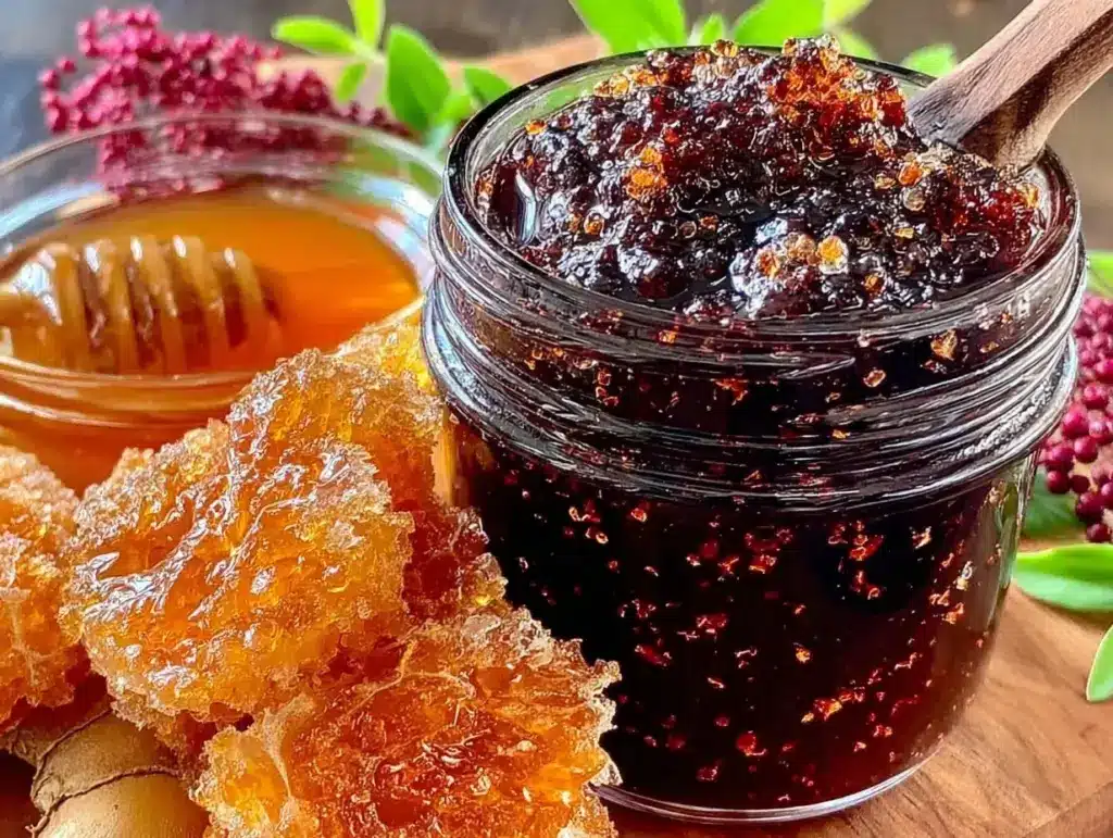 elderberry syrup recipe - featured image