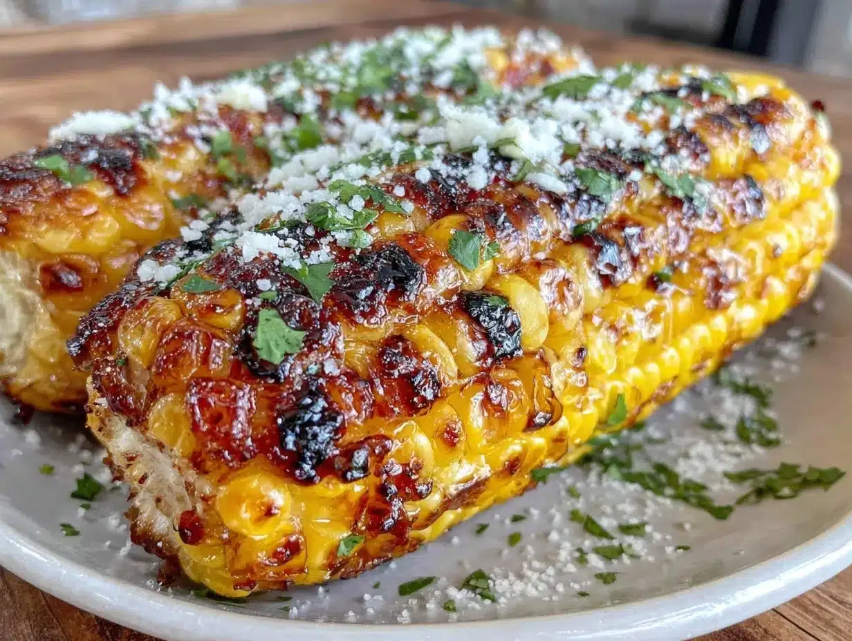 grilled corn with chili lime butter preparation steps