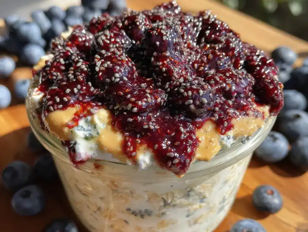 healthy overnight oats recipe - featured image