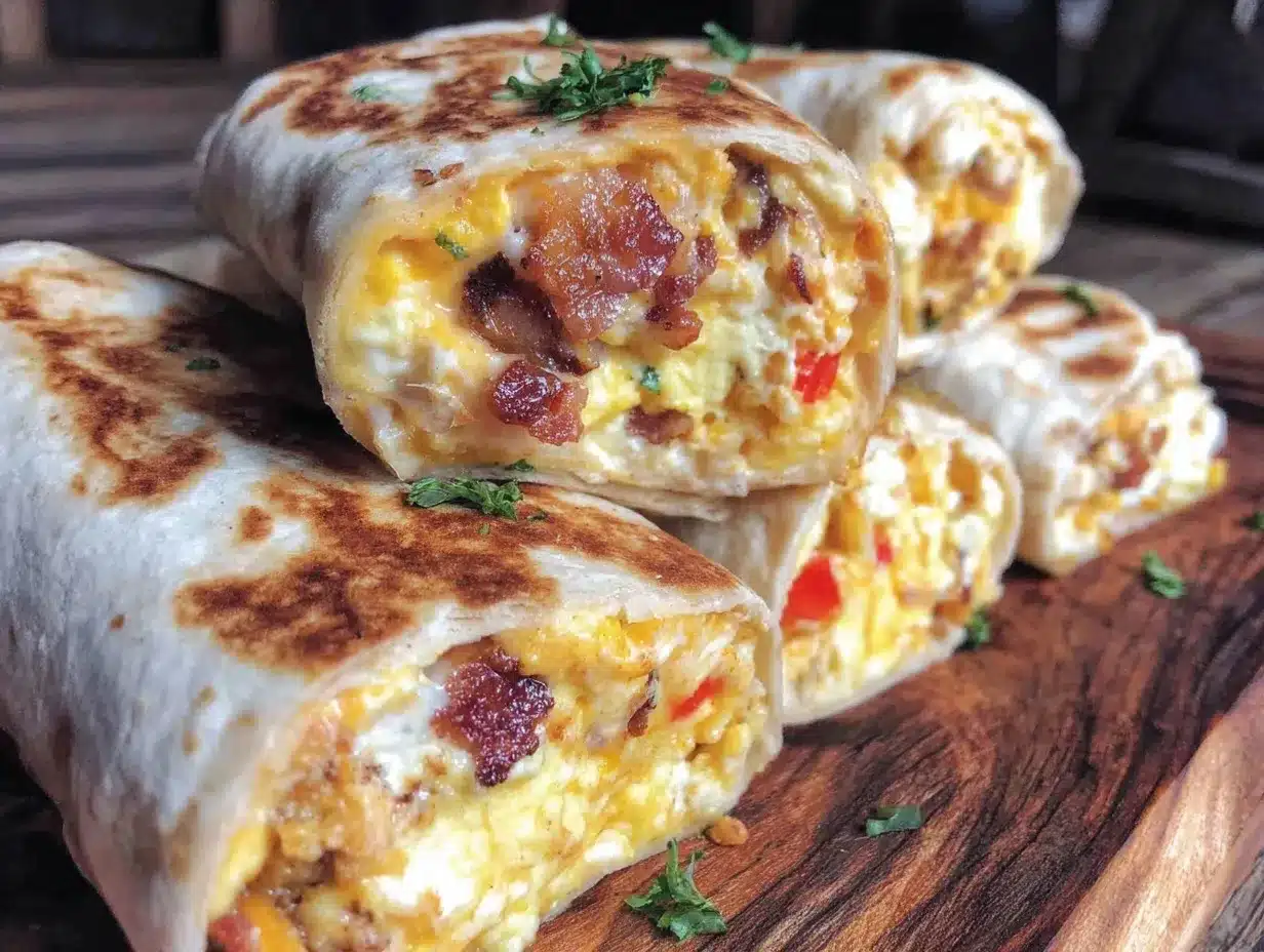 make-ahead freezer breakfast burritos preparation steps