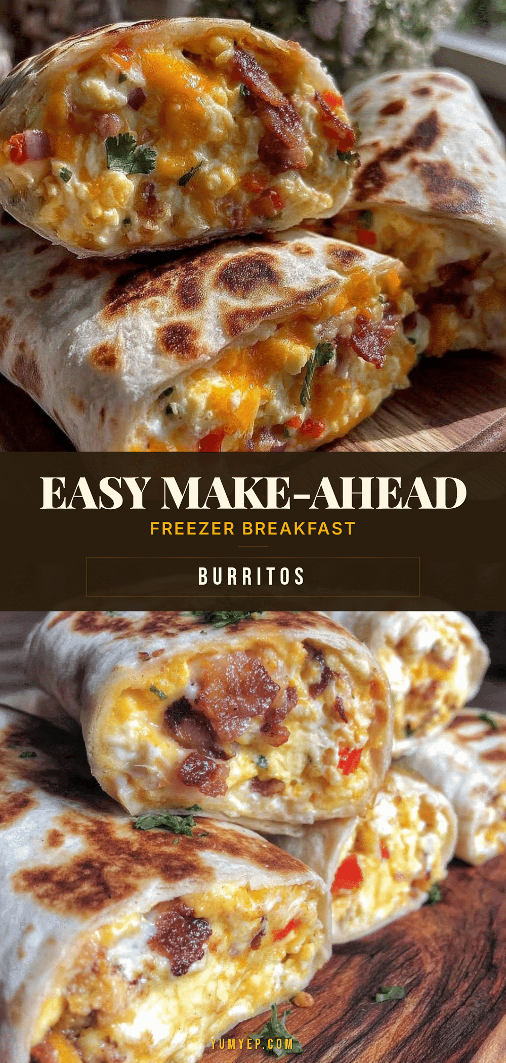 make-ahead freezer breakfast burritos recipe