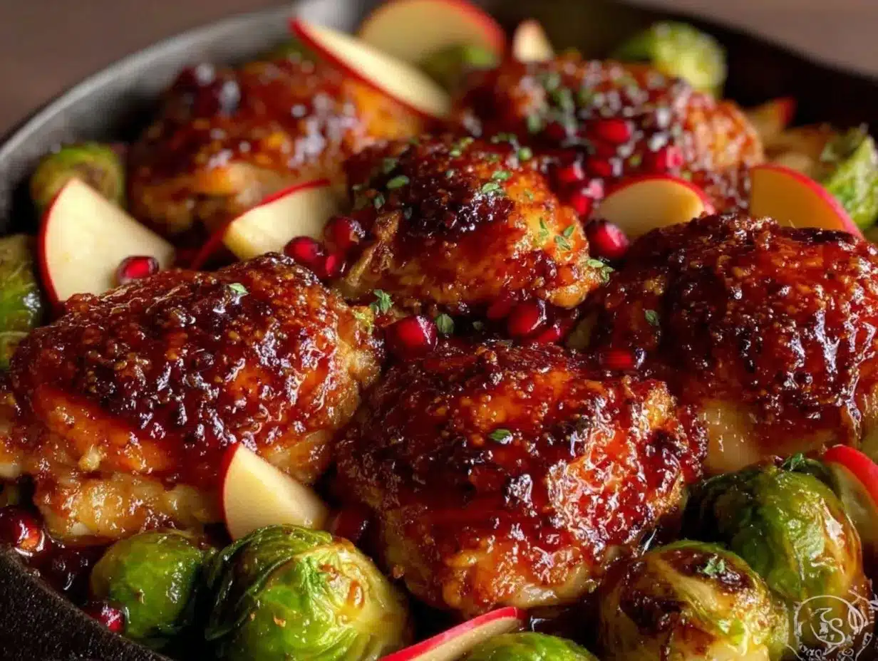 maple dijon chicken thighs preparation steps