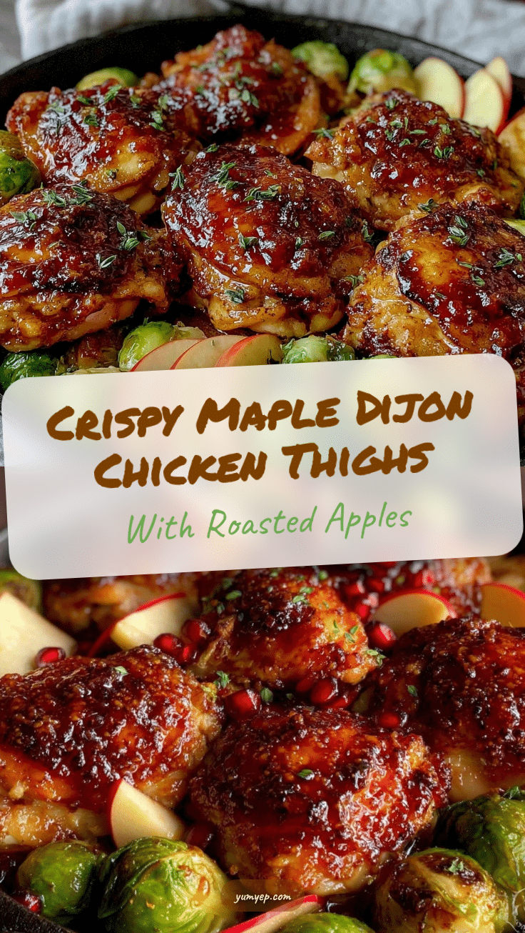maple dijon chicken thighs recipe