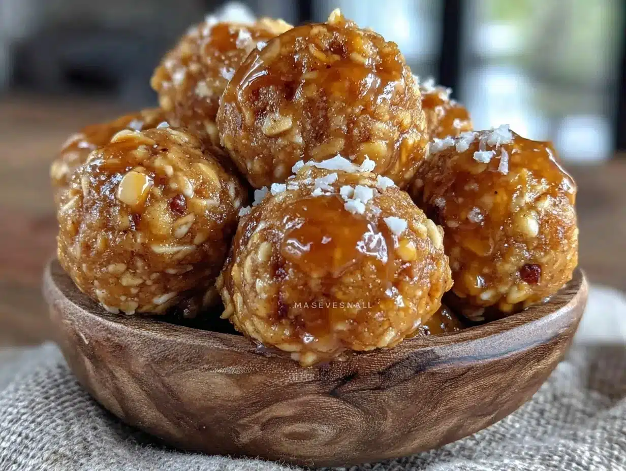 no bake peanut butter protein balls preparation steps
