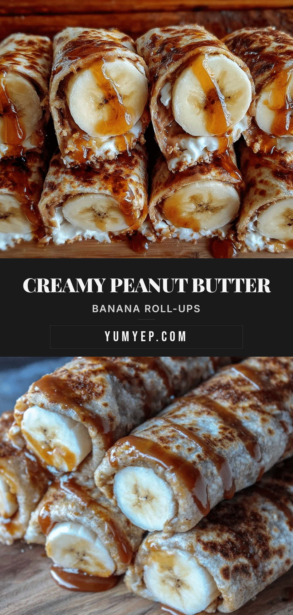 peanut butter banana honey sandwich roll-ups recipe