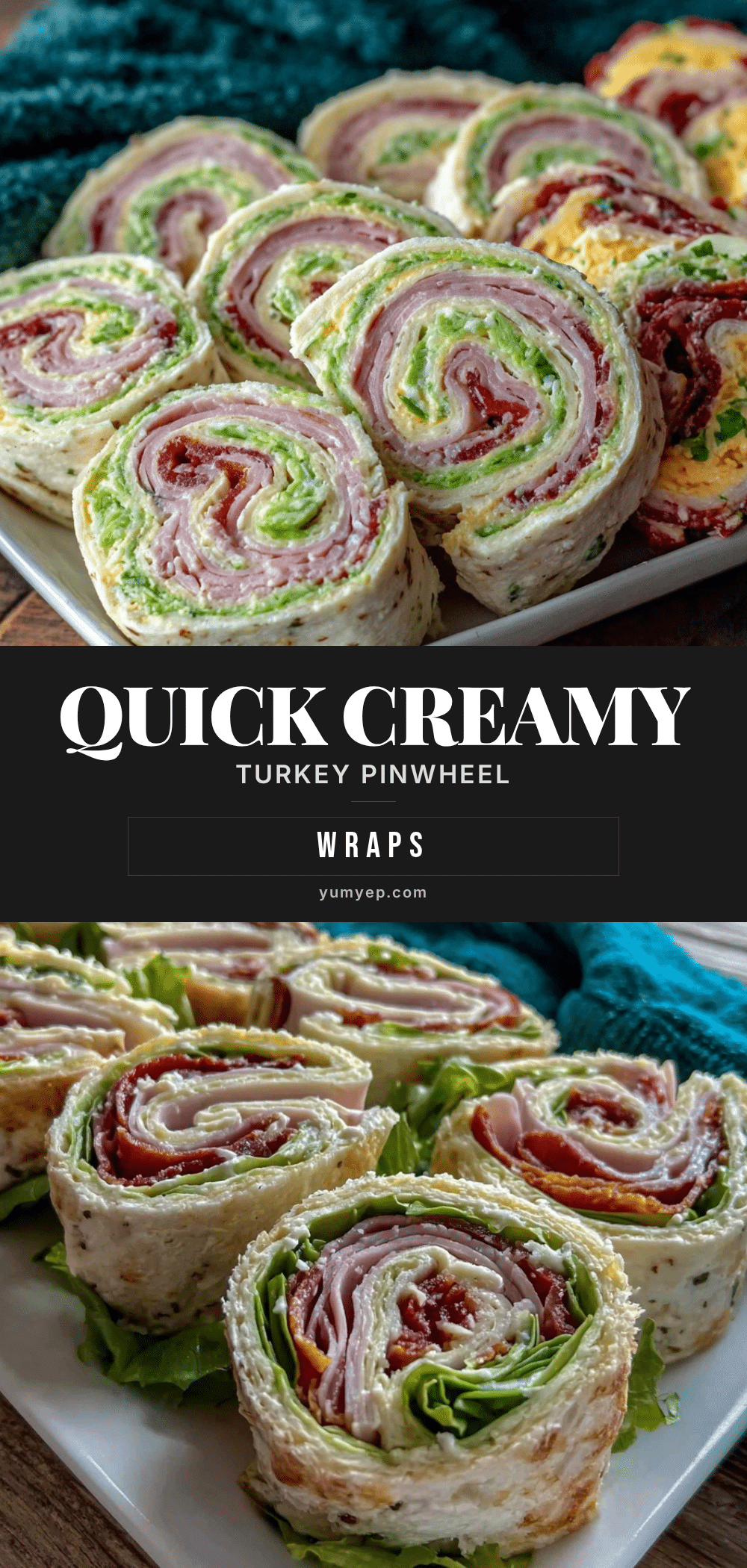 quick 5-minute pinwheel wraps recipe