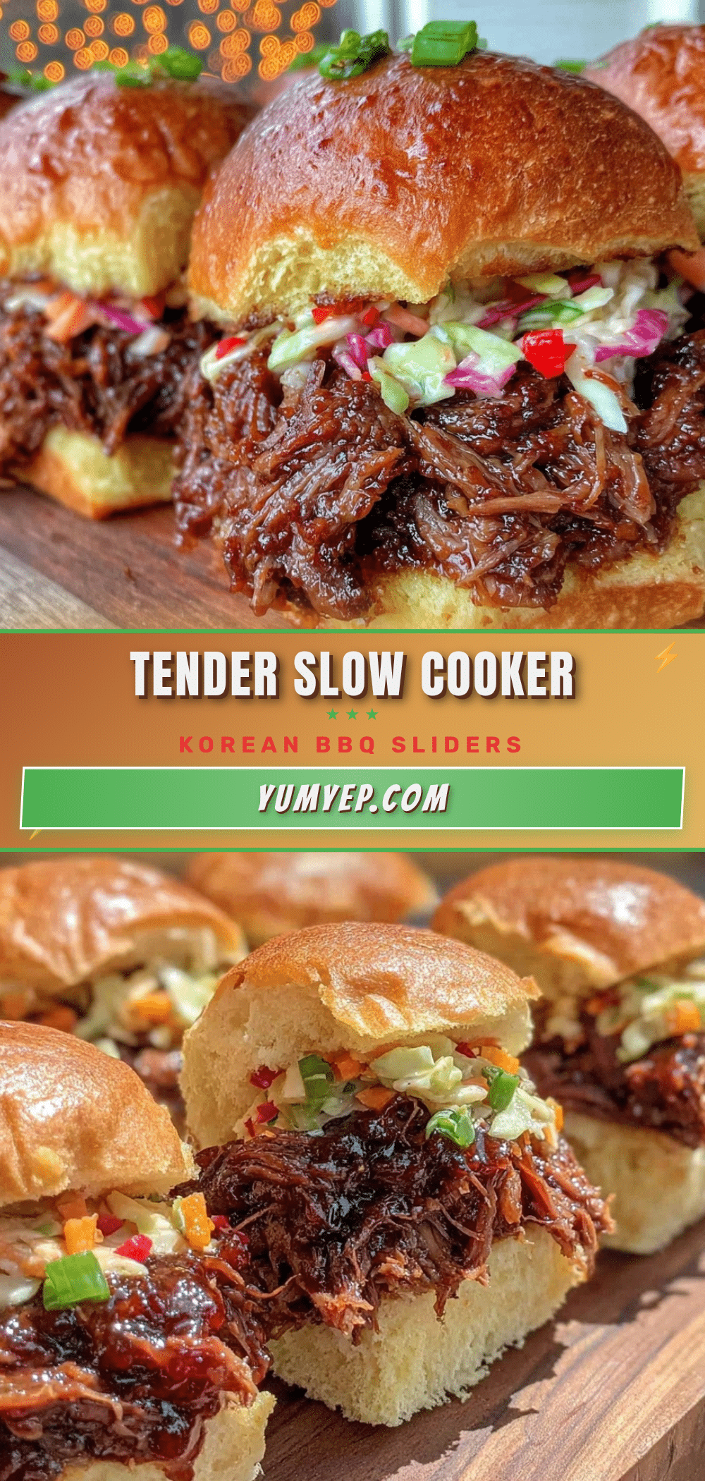 slow cooker korean bbq pulled pork sliders recipe