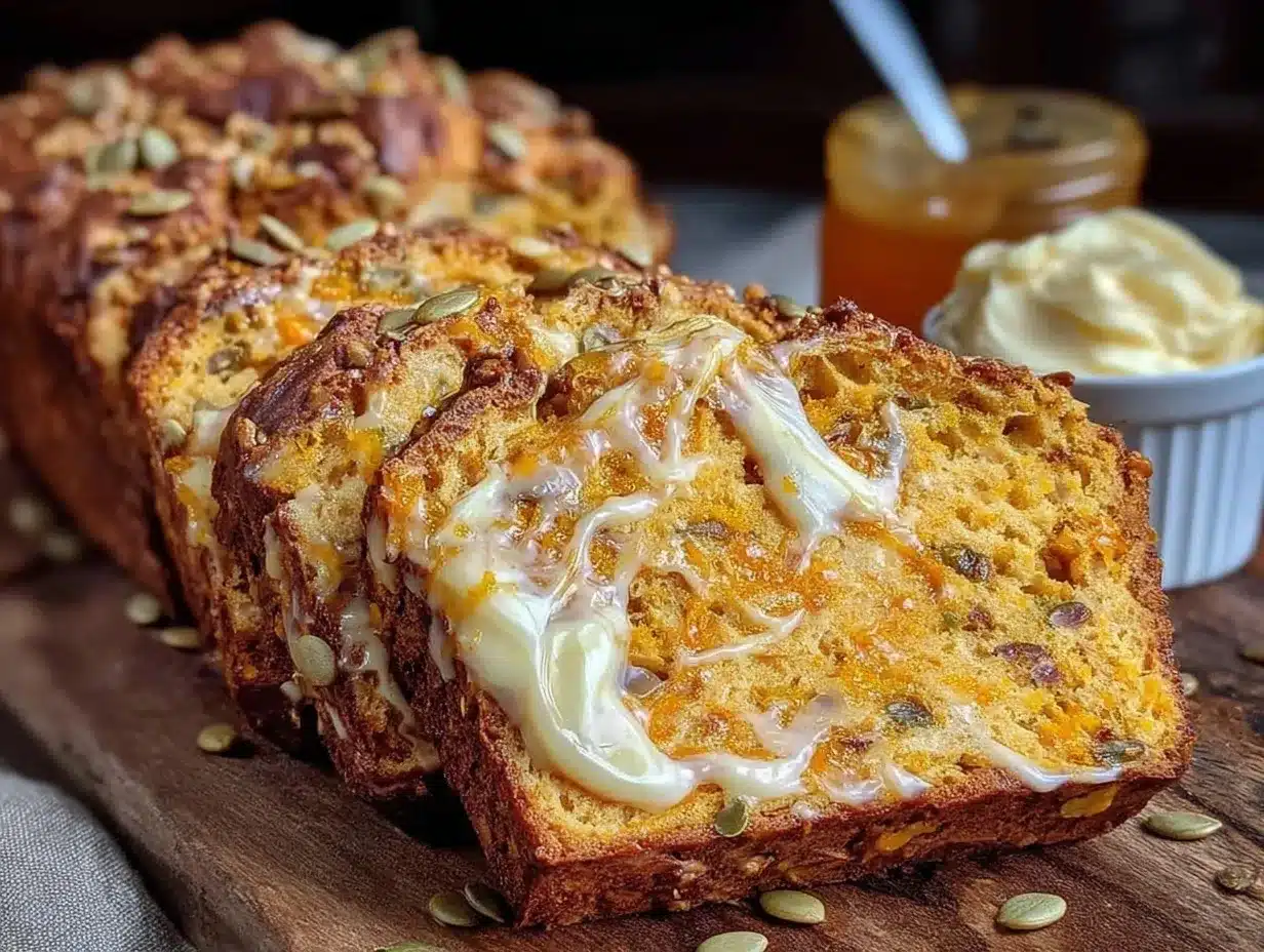 sourdough pumpkin bread preparation steps