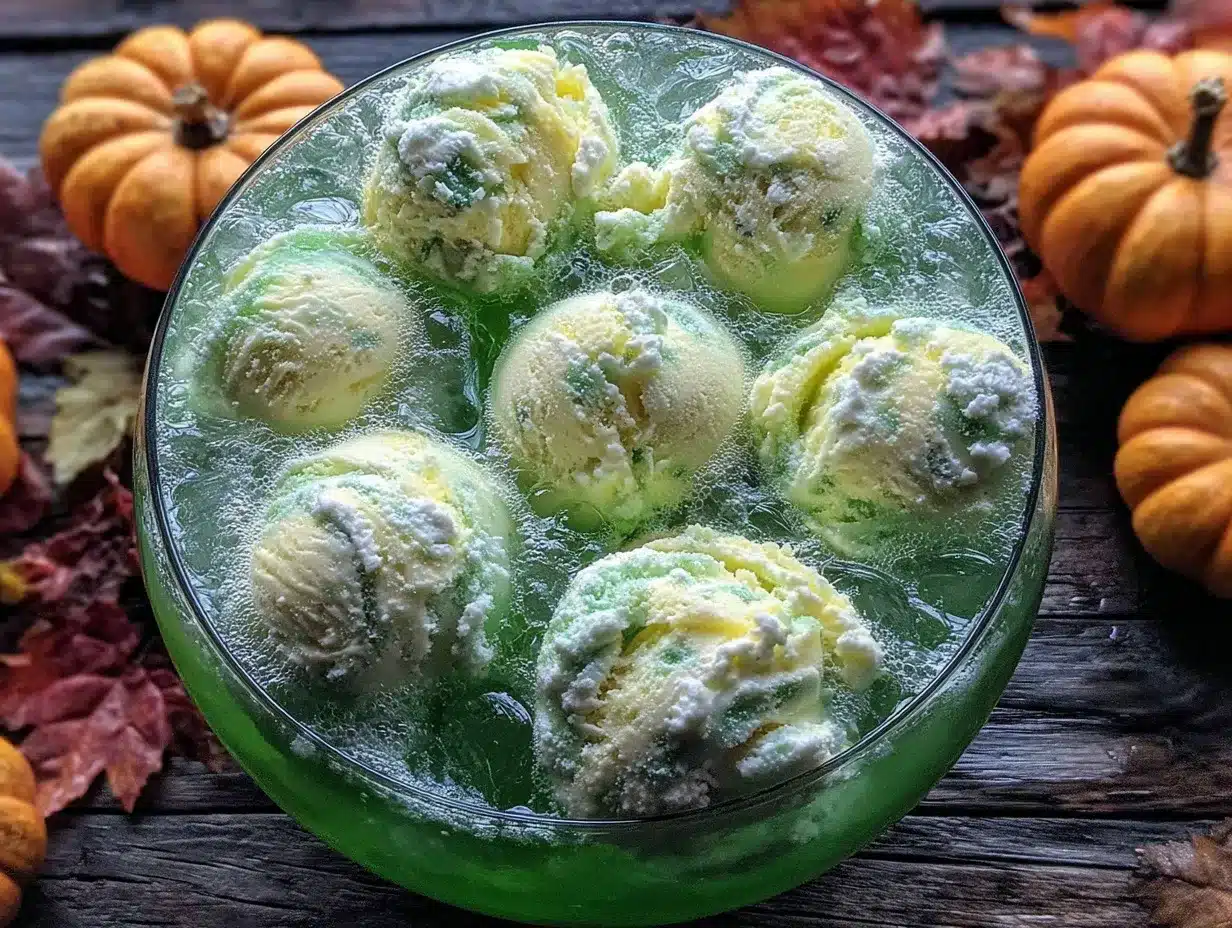 witch’s brew Halloween punch preparation steps