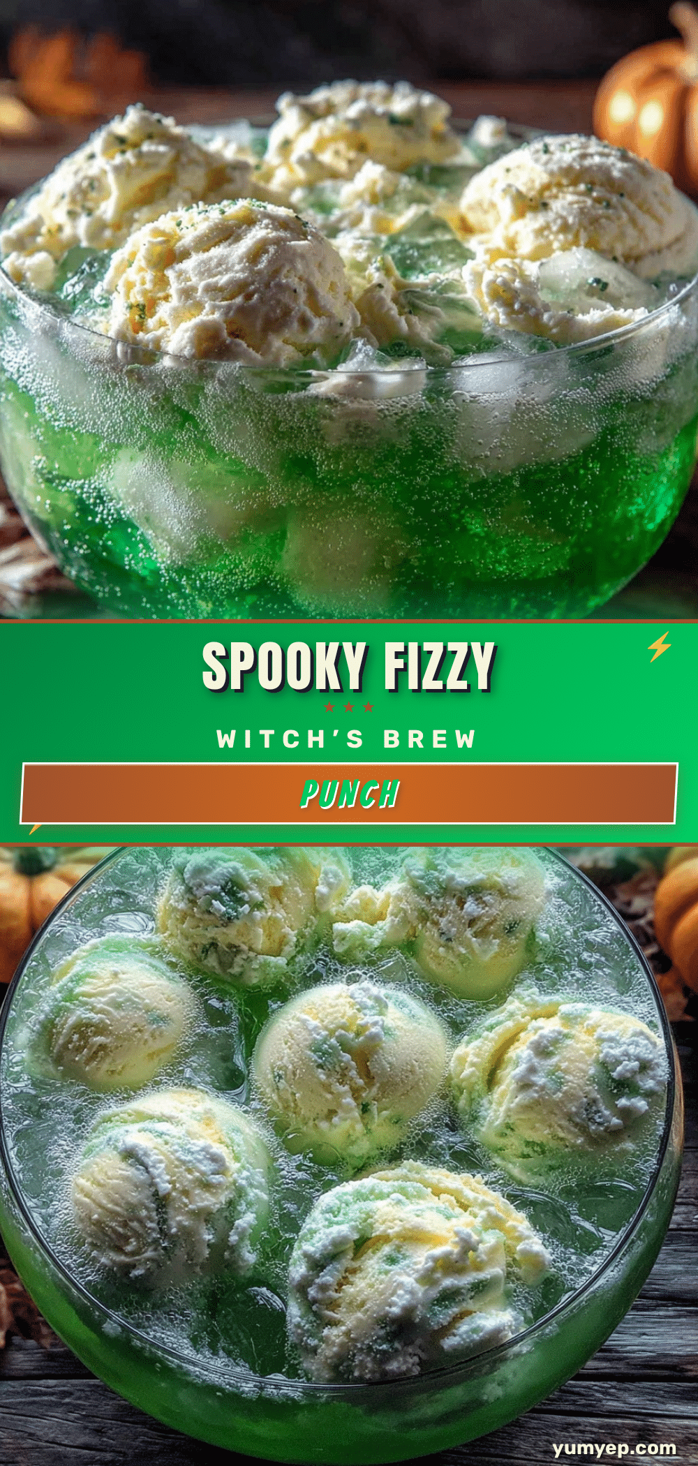 witch’s brew Halloween punch recipe