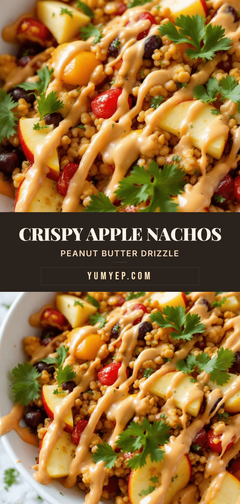 apple nachos peanut butter recipe