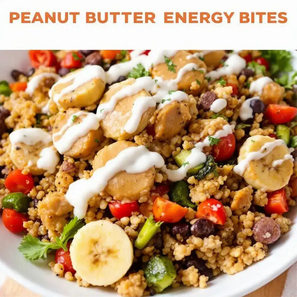peanut butter banana energy bites preparation steps