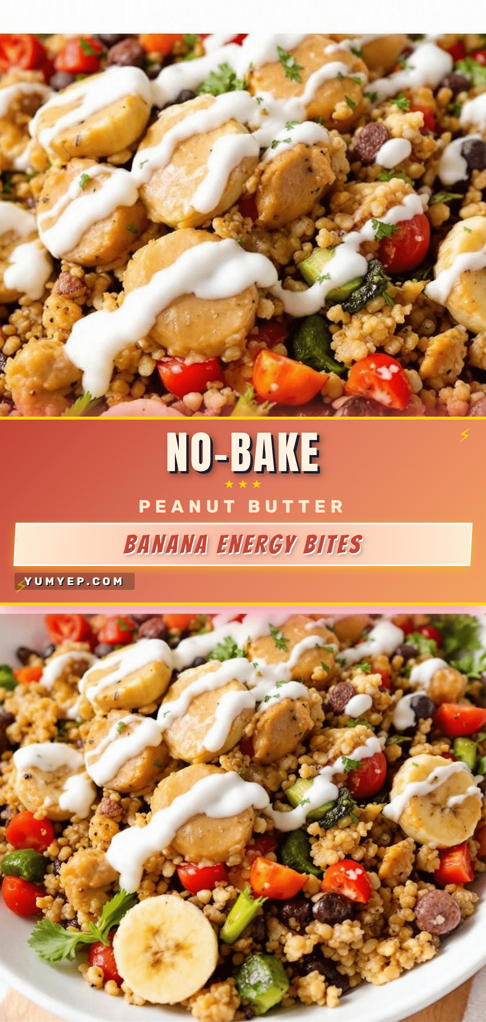 peanut butter banana energy bites recipe